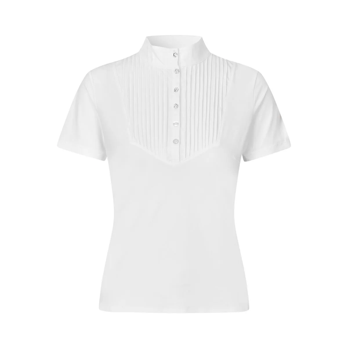 Damen Turniershirt KLnala, white M - Kingsland - FashionsVida