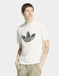 Mens T-shirt Monogram - Bianco, bianco bianco Uomo taglia 2XL