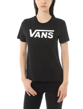 T-shirt à Manches Courtes Flying V Black S