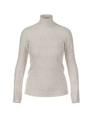 Rollkragenpullover gris claro 44