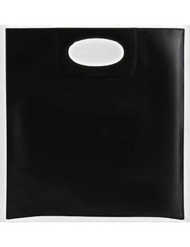 Borsa Piattina Edizione Donna Nero - GHB0275-NERO
