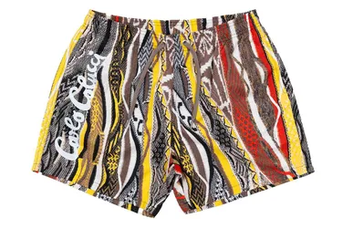 Allover Badeshorts - Shorts-Badehose - bunt - Herren - Size: S