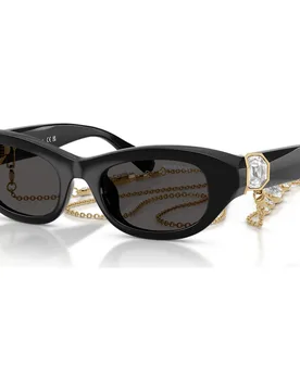 Occhiali da sole, Forma a cuscino, Neri OS - Swarovski - FashionsVida