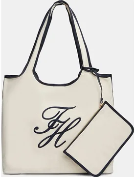 Bolso de playa logo TH Script - Tommy Hilfiger - FashionsVida