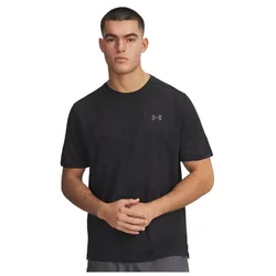 T-shirt à Manches Courtes Tech Vent Jacquard Black / Castlerock L