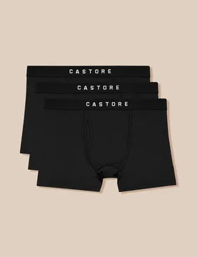 Active 3 Pack Boxers - Black BLACK S male - Castore - FashionsVida
