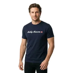 T-shirt à Manches Courtes Core Graphic T 2.0 Navy L