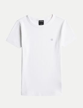 G-STAR RAW Slim-Fit T-Shirt Weiß L