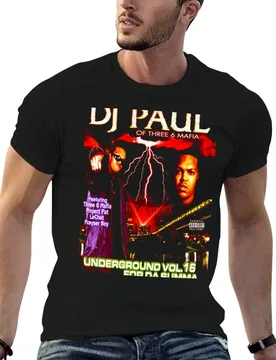 Dj Paul Three Six Mafia T-Shirt Trendy Casual Short Sleeve Shirt - Aliexpress - FashionsVida