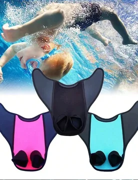 Cola de sirena, adecuada para adolescentes, aletas para deportes acuáticos, natación, snorkel, esencial de playa, equipo flotante para piscina - Shein - FashionsVida