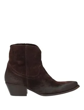 Stiefelette Damen Dunkelbraun 37,38,39,40,41,42 Damen - FABRIZIO CHINI - FashionsVida