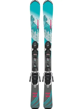 Team G(100-140)+J4.5 FDT Kinder All-Mountain Ski, blau 120