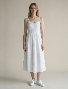 Para mujer. 2613221052200 Vestido Mllfiore (38), Casual, Algodón, Sin mangas / Tirantes