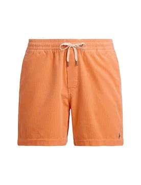 Pantalones cortos de pana naranja XL - Ralph Lauren - FashionsVida