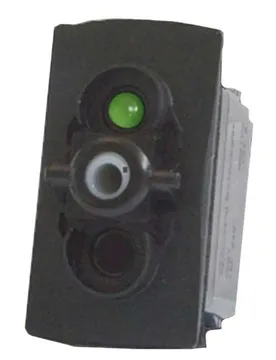 On-off-on Switch Green (24V DC) Double Pole unisex - pros - FashionsVida