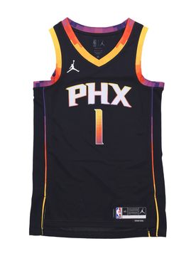 Canotta Uomo Nba Statement Edition 22 Dri-fit Swingman Jersey No 1 Devin Booker Phosun Black