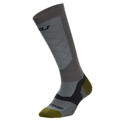 Vectr Alpine Compressions Socks Titanium / Winter Moss EU 46 1/2-48 1/2 Men,Women