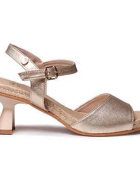 Pons Sandales à Talons Opal Champagne EU 38