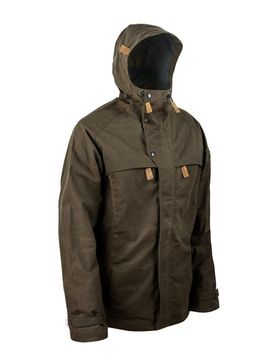 Wachsjacke Regensegen XL Oliv