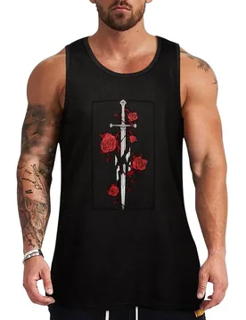 Roses of the Broken Sword Tank Top Beach Casual Tank Top Sleeveless Loose Fit Vacation - Aliexpress - FashionsVida