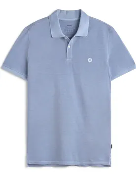 Polo à Manches Courtes Tedan Artic Blue M
