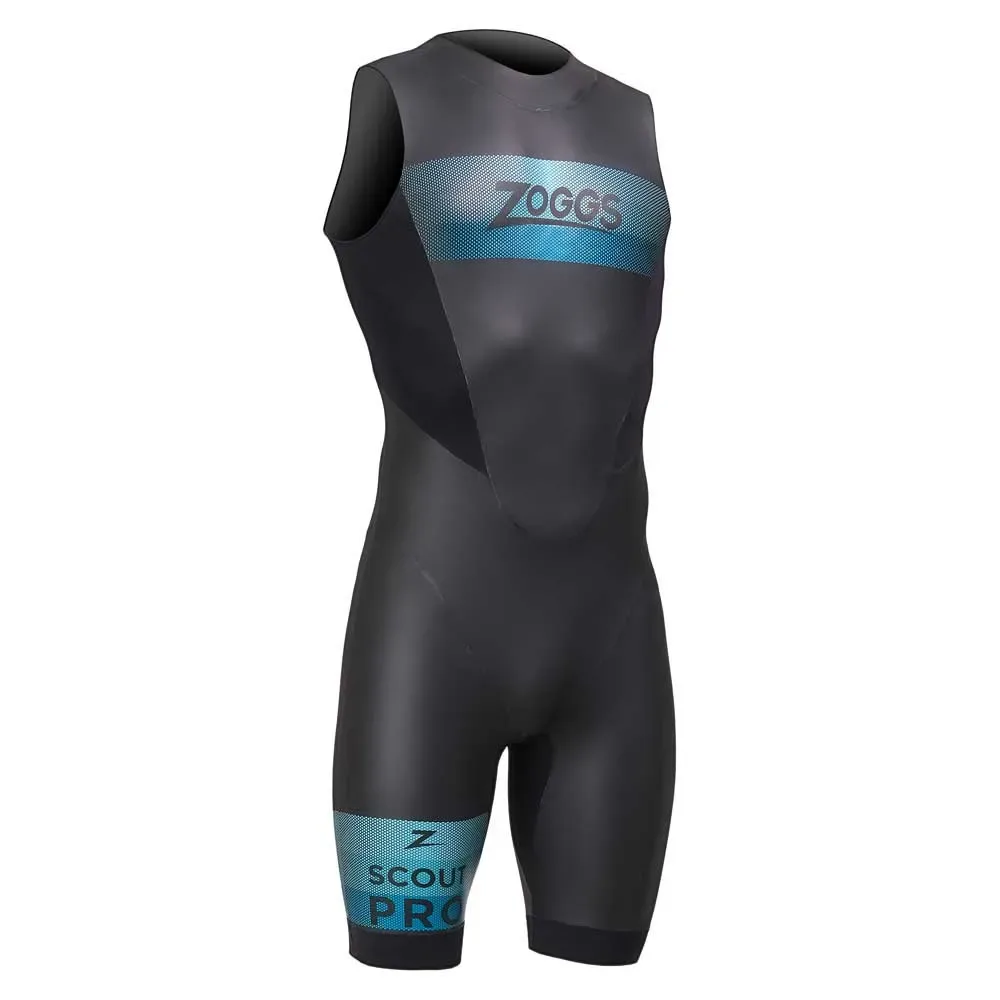 Scout Pro Sleeveless Shorty Black / Blue S Men - Zoggs - FashionsVida