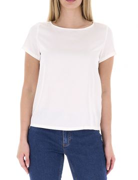 Blusa in satin PANNA 46