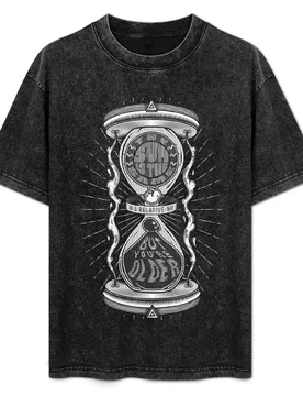Time (dark) T-Shirt Stretch Fabric Comfort T-Shirt - Aliexpress - FashionsVida