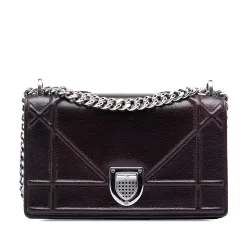 Mini Grained Calfskin Diorama Flap
