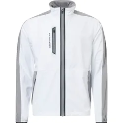 Regenjacke Bounce, weiss/grau s