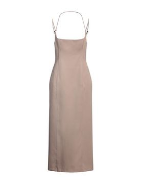 Vestido largo Mujer Beige 32,34,36,38 Mujer
