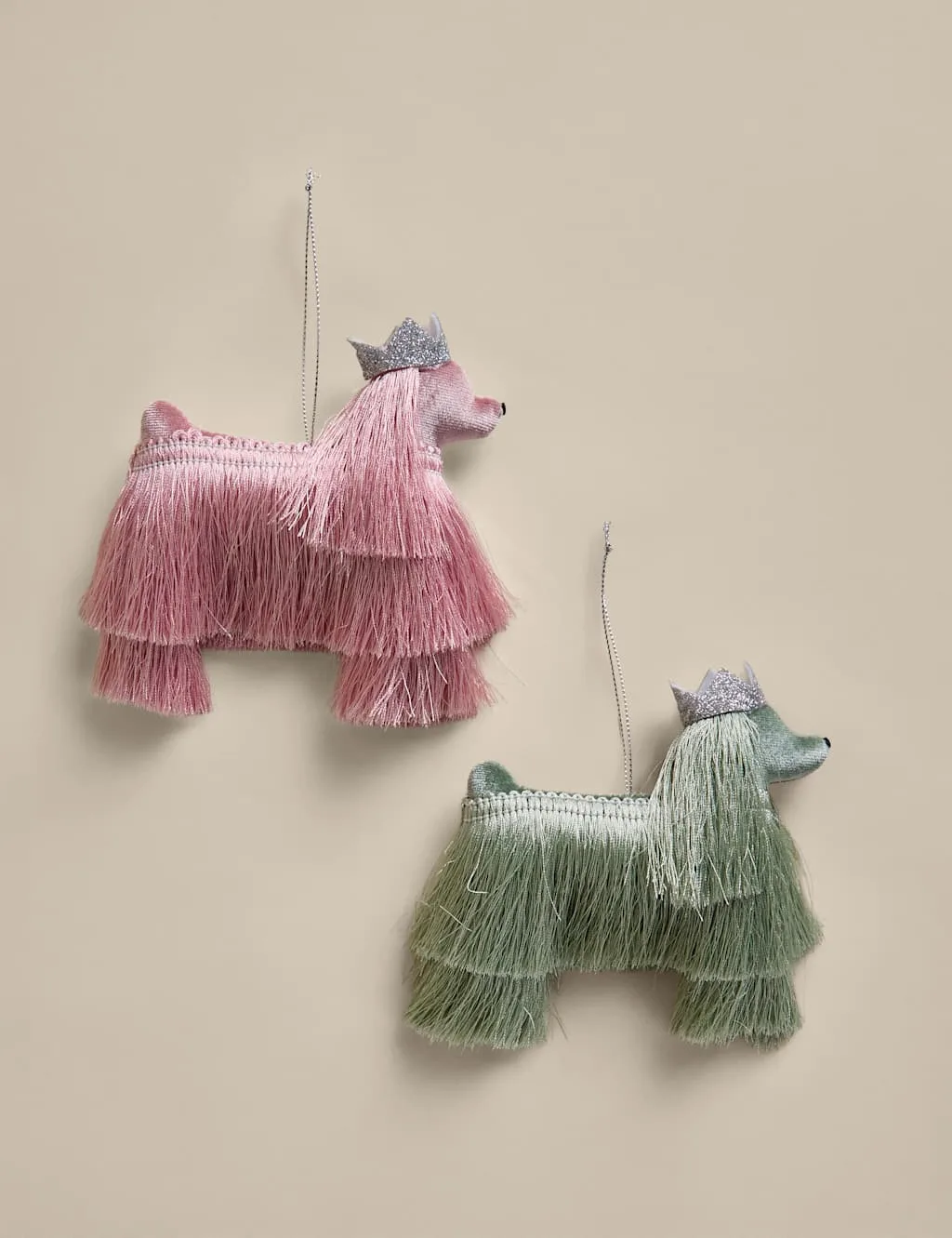 Pack Tassel Afghan Hanging Decorations Multi - M&S - FashionsVida