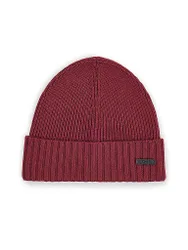 Bonnet - Haube FATI rouge foncé