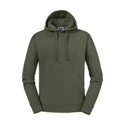 Mens Authentic Hoodie (Olive) - Size Small