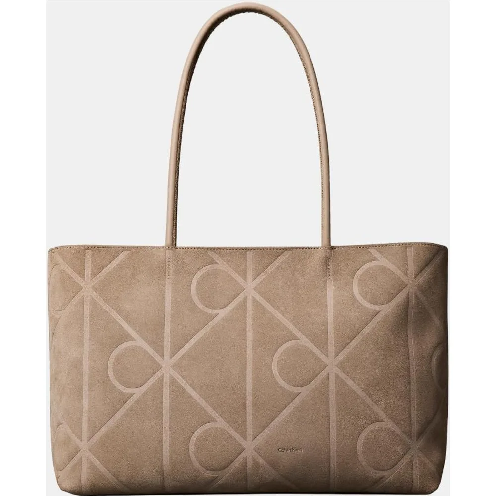 Bolso tipo tote serraje - Calvin Klein - FashionsVida