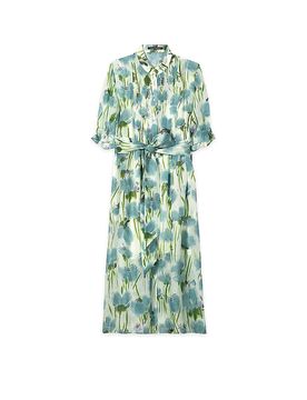 Luisa Cerano Midikleid azul 34