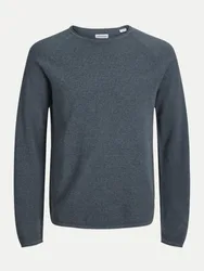 Strickpullover Grau XXL