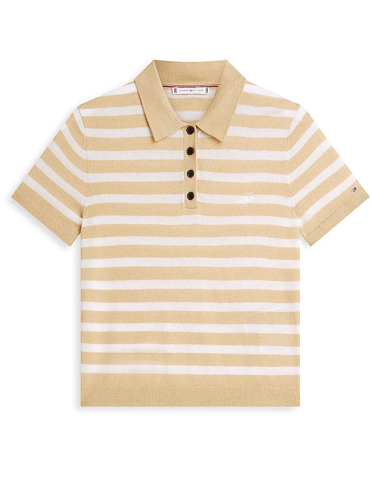Tommy Hilfiger Polo crema L - Tommy hilfiger - FashionsVida