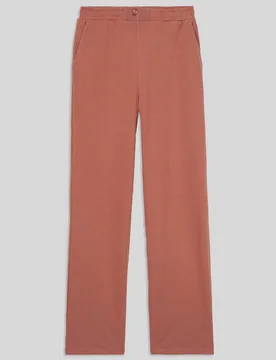 Women's Straight Leg Trousers in Orange Size: 12 - Orange - Size: 12 - Enorsia - FashionsVida