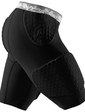 Shorts De Protection Hex Black S unisex - Mc David - FashionsVida