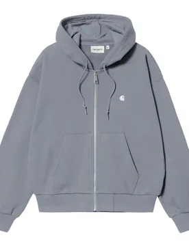 Hooded Casey Jacket Shady Blue / Silver S Damen - Carhartt WIP - FashionsVida