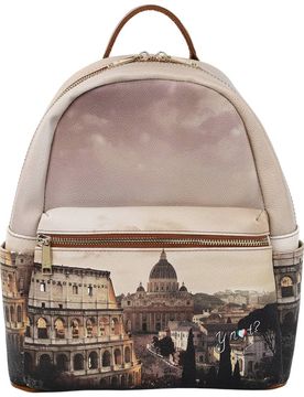 Zaino da donna JUBILEE cuoio con tasche multiple e zip regolabili