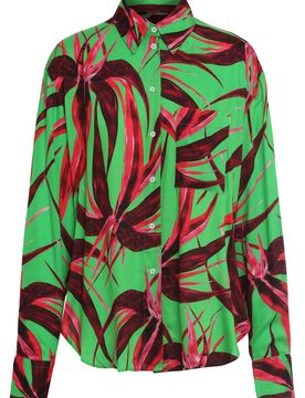 Louisa Ballou Printed Viscose Shirt