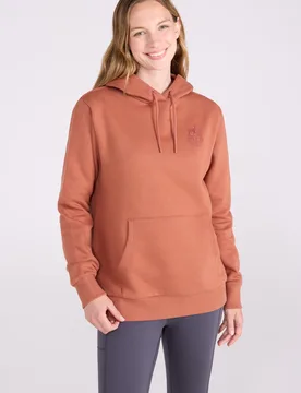 Printed Spirit Of Adventure Womens Regular Fit Hoodie - Orange - Orange - Size: 10 - Mountain Warehouse - FashionsVida