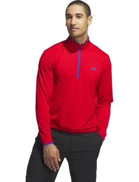 Layer Core Lightweight 1/4-Zip, rot xxl - Adidas - FashionsVida