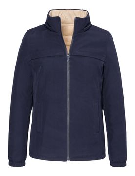 Wendejacke „Vera“ 2 in 1 XL beige blau
