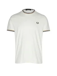 Fred Perry T-Shirt crema XL