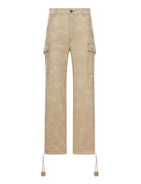Etro Pantaloni Cargo Jacquard