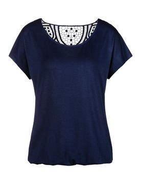 VIVANCE Camiseta azul oscuro
