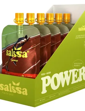 Boîte De Boisson Énergétique Monodose Power Poire Et Mûre 150g 6 Unités